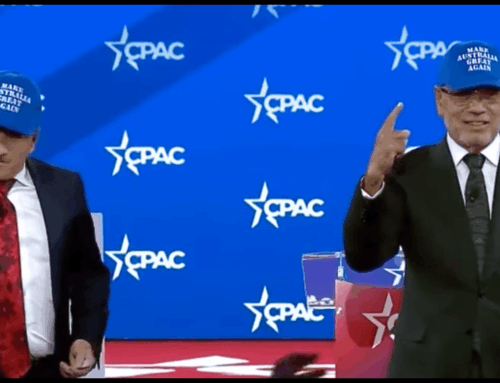 Liberal’s Mundine joins Price spruiking “MAGA”